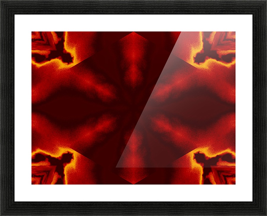 A Flower 7 Picture Frame print