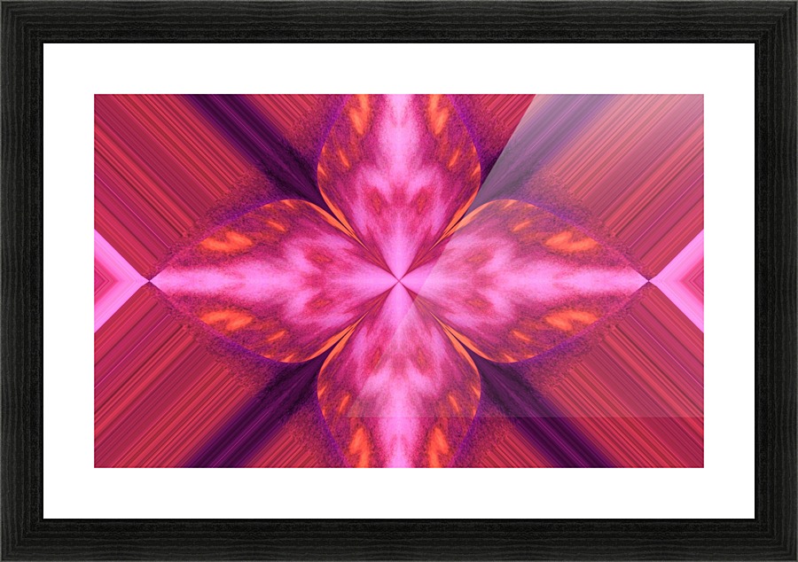 Cascade Wallflower 1 Picture Frame print