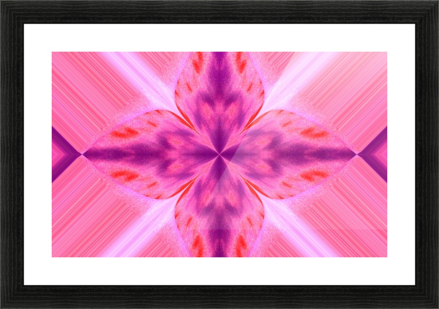 Cascade Wallflower 2 Picture Frame print