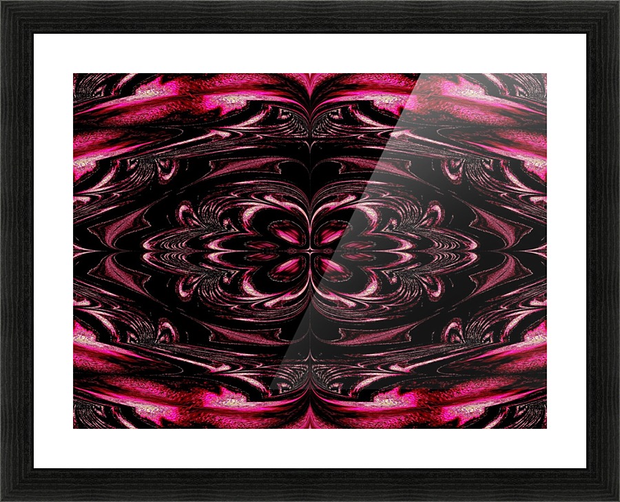 Peony Picture Frame print