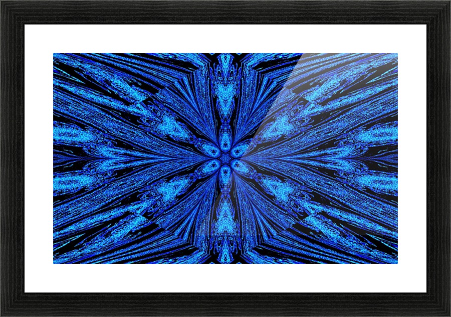 Blue Grace Picture Frame print