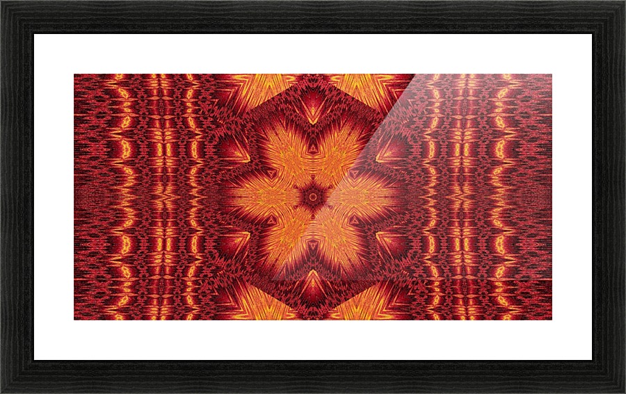 Sun Flower Picture Frame print