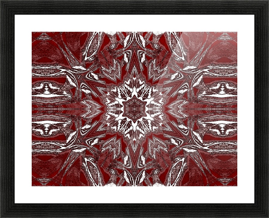 Tibetan Star 3 Picture Frame print