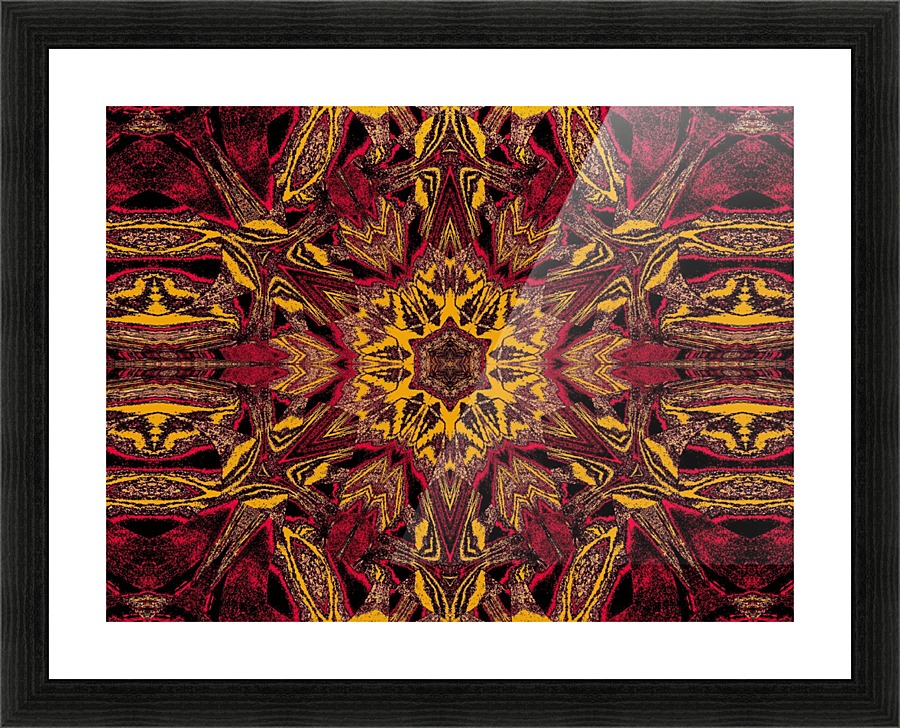 Tibetan Star 2 Picture Frame print
