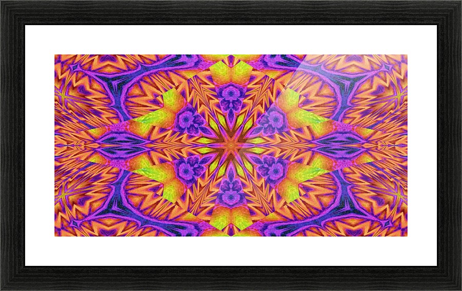 The Garden  Picture Frame print