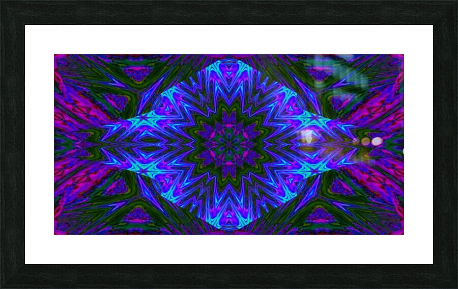 Night Flower 2 Picture Frame print