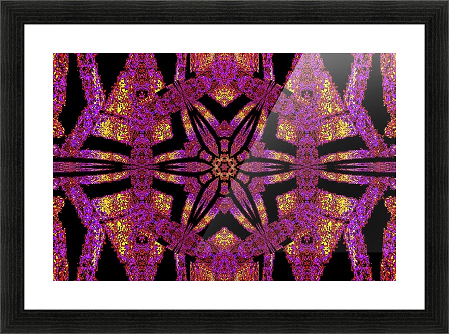 Psychedelic Jasmine 6 Picture Frame print