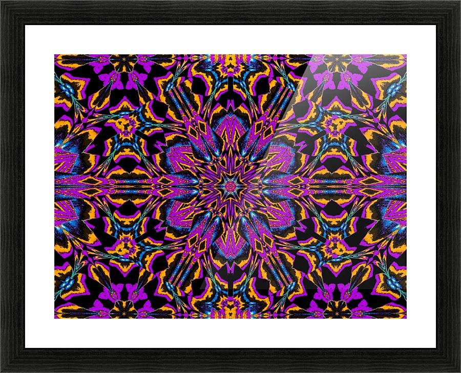 Pink Peony Picture Frame print