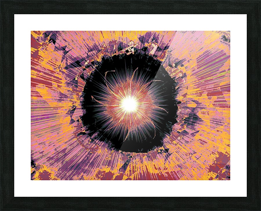 Painted Nova 1  Picture Frame print