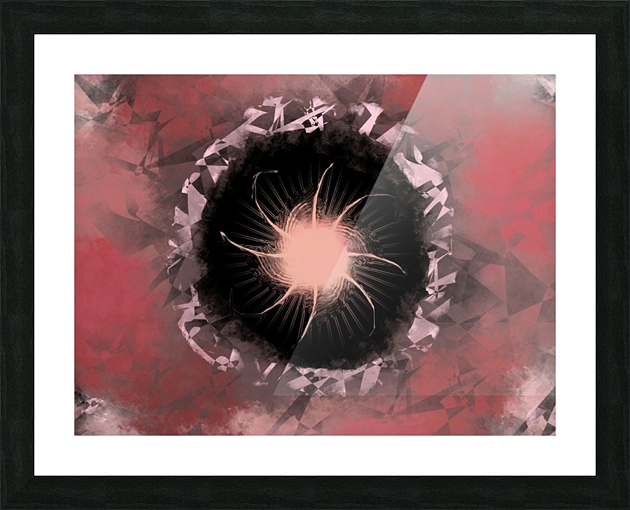 Pink Nova 1  Picture Frame print