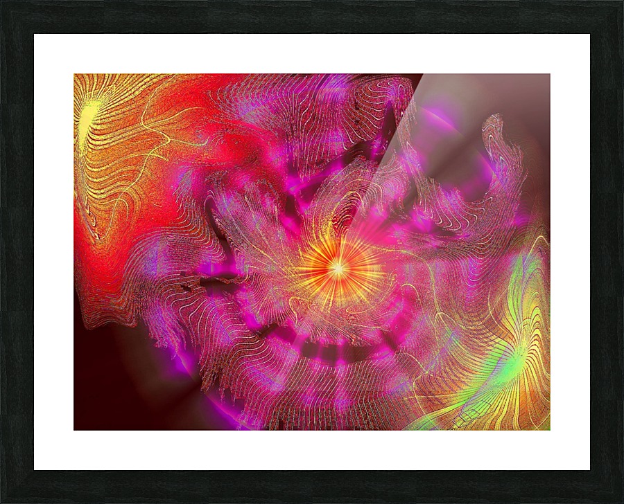 Sun Flares  Picture Frame print