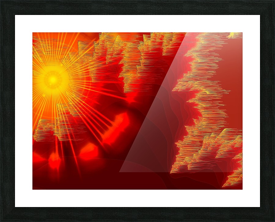 Sunshine Windstorm 1 Picture Frame print