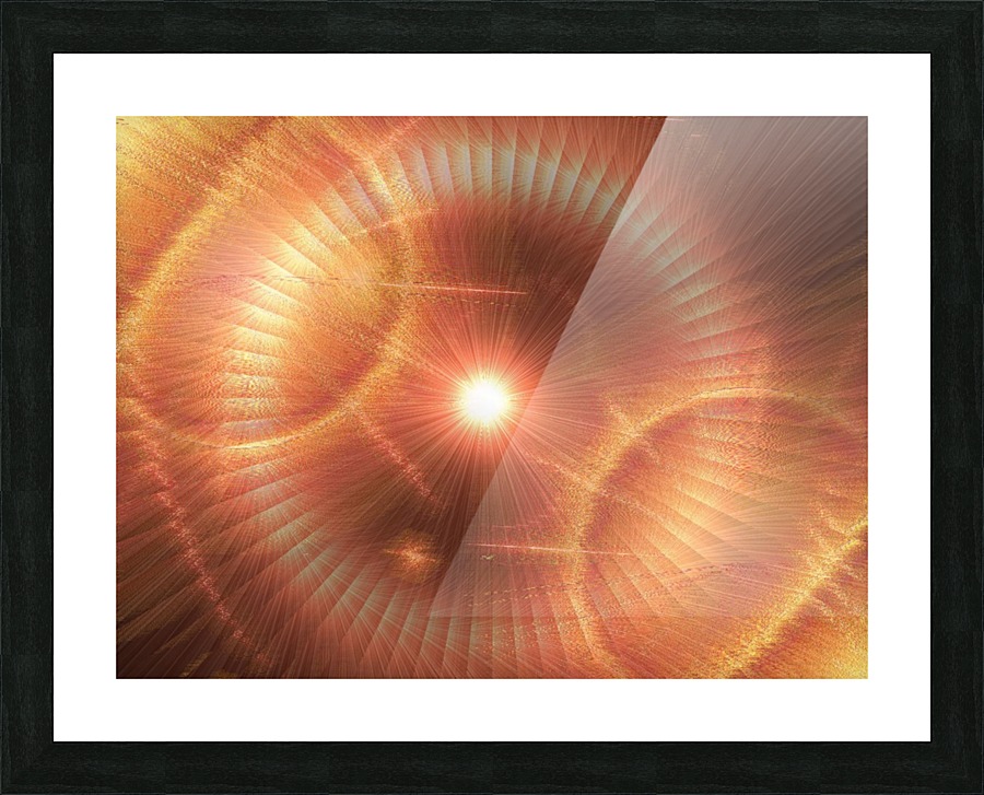 Sun Storm 1 Picture Frame print