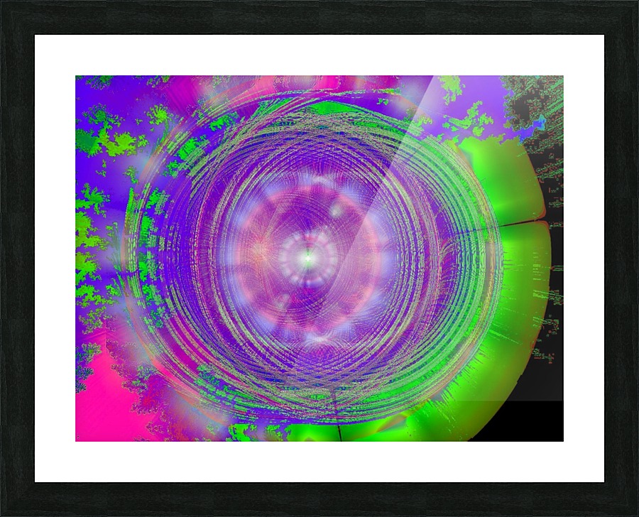 Time In Space 1  Picture Frame print