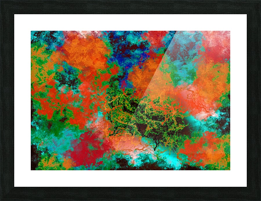 Summer Storm Clouds 13  Picture Frame print