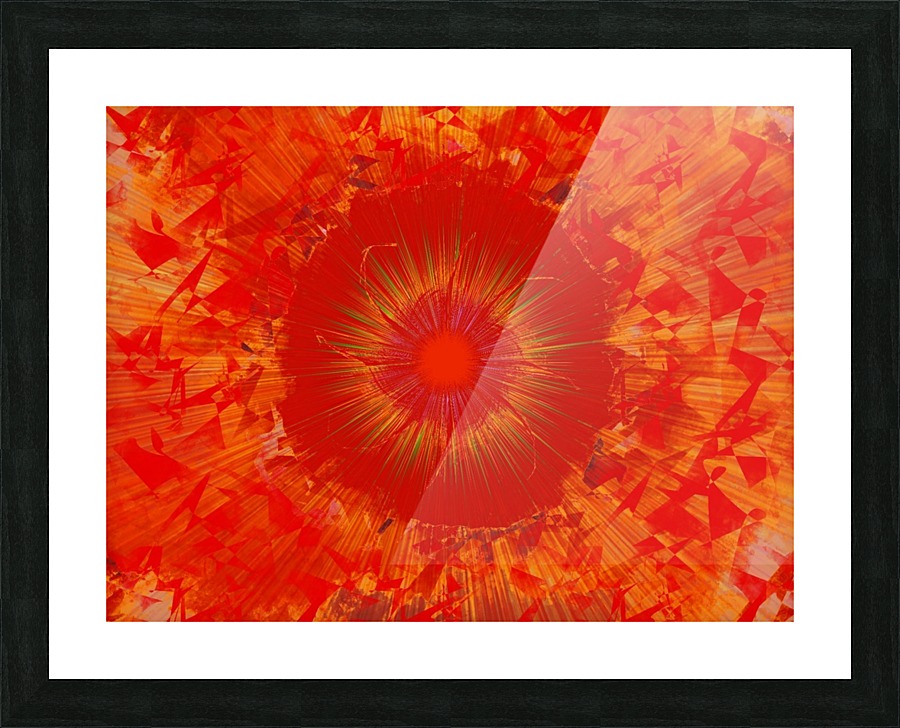 Spinning Flower 1 Picture Frame print