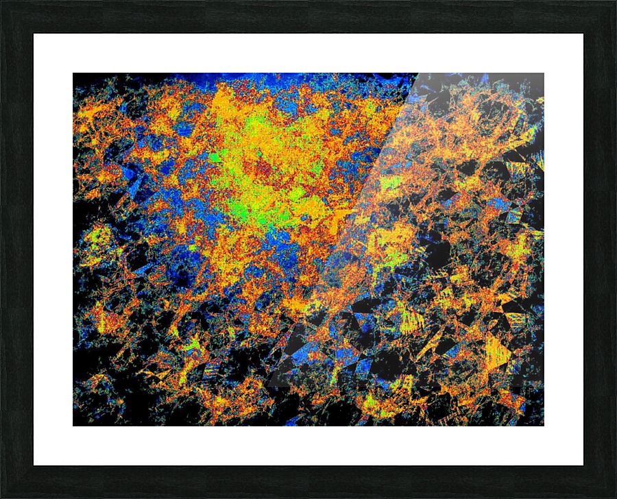 Color Mix 4  Picture Frame print