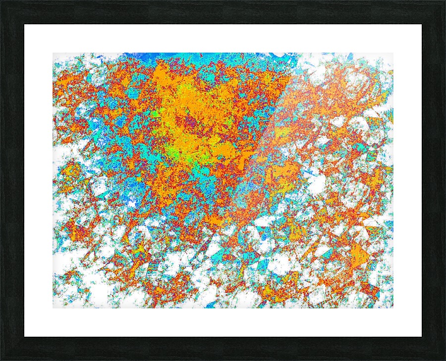Color Mix 7  Picture Frame print