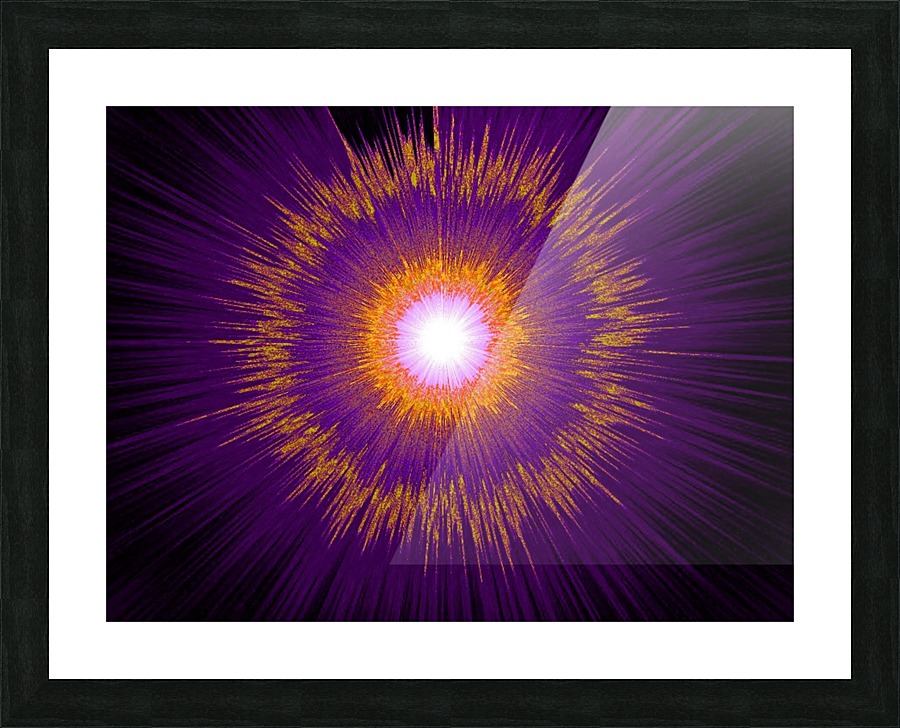 Abstract Sun 19 Picture Frame print