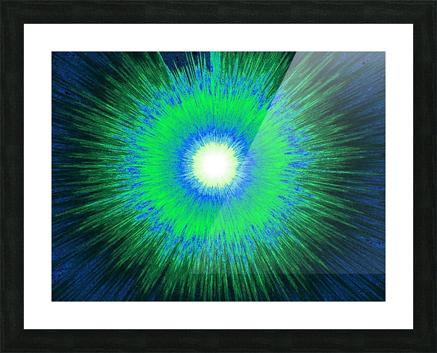 Abstract Sun 20 Picture Frame print