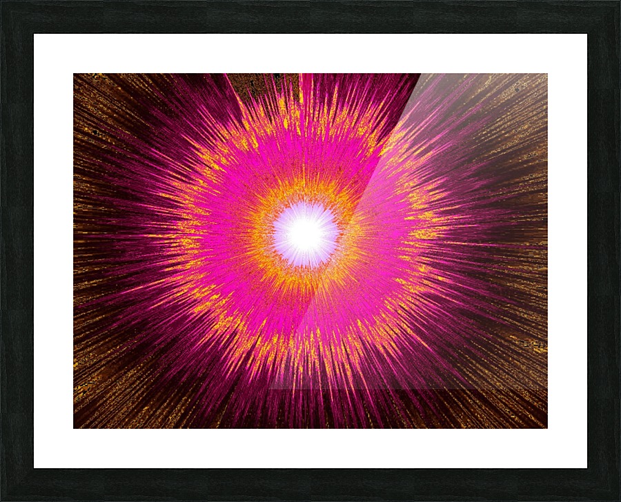 Abstract Sun 21 Picture Frame print