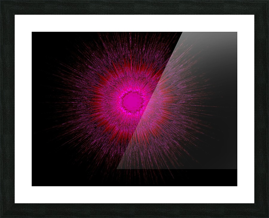 Abstract Sun 48 Picture Frame print