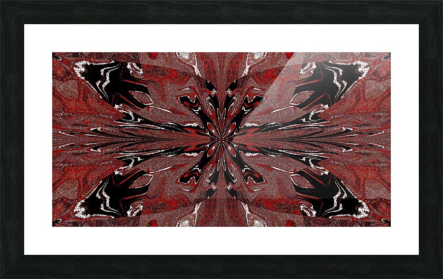 Abstract Butterfly 40 Picture Frame print