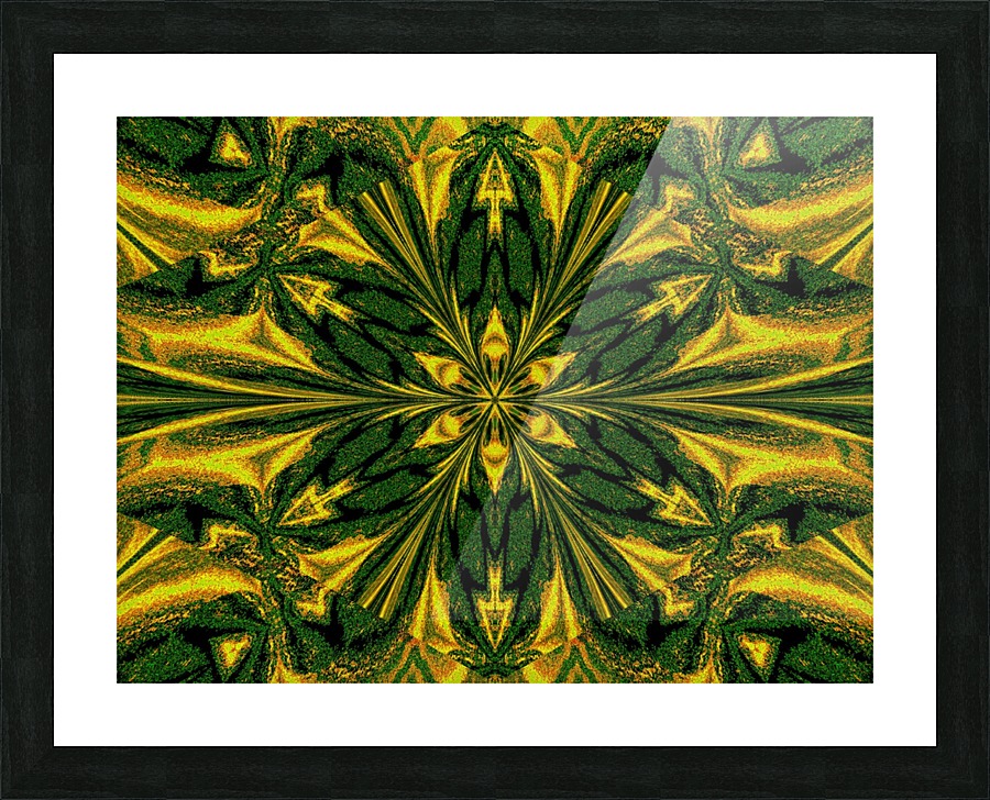 Green Jasmine Picture Frame print