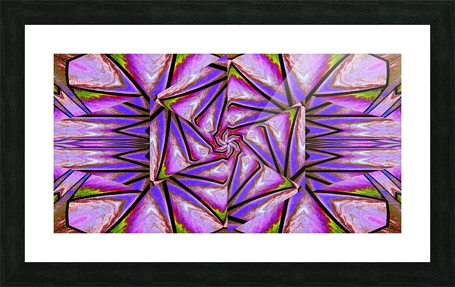 Liquid Dahlia Picture Frame print