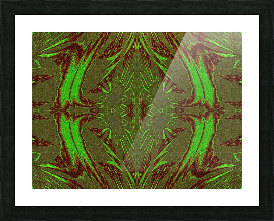 Palm Tree Leaves 2 Picture Frame print