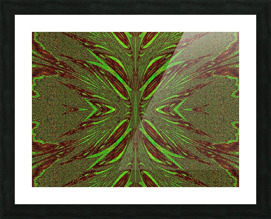 Palm Tree Leaves 3 Picture Frame print