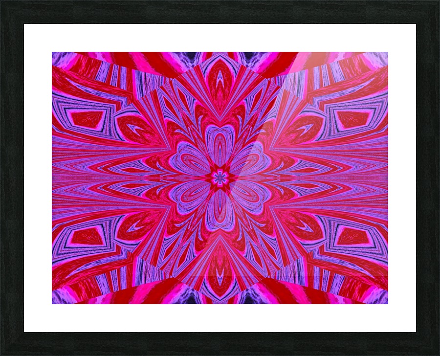 Peony in Red Picture Frame print