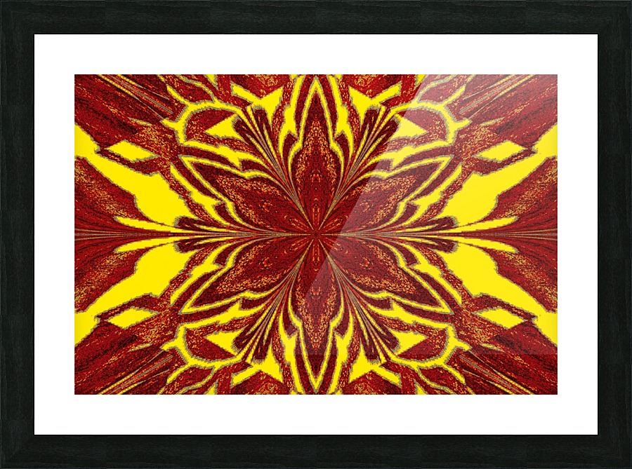 Sunshine Orange Jasmine 2 Picture Frame print