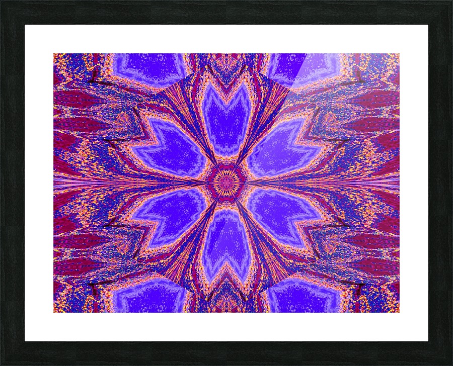Blue Dawn Picture Frame print
