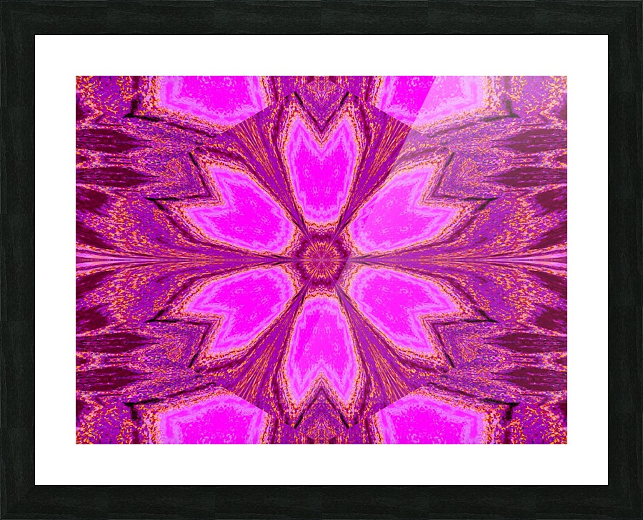 Coral Dawn Picture Frame print