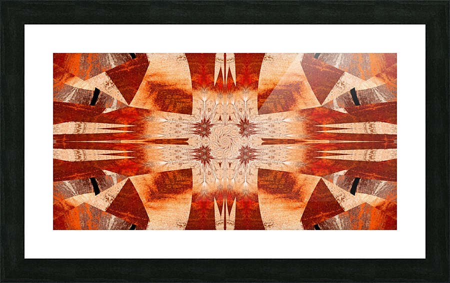 Faraway Flower Picture Frame print