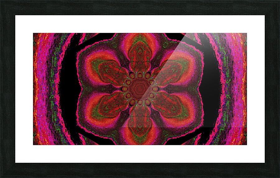 Hazy Wildflower 2 Picture Frame print