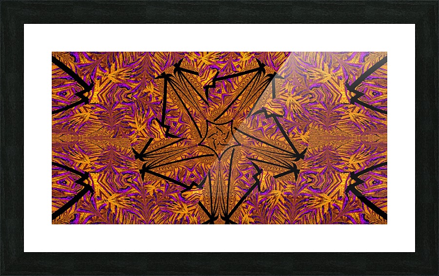Hidden Wildflower Picture Frame print