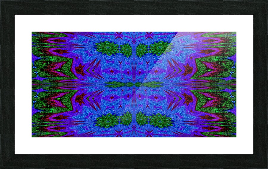 Into the Blue Picture Frame print