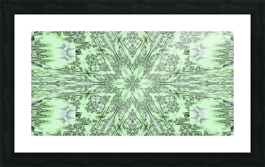 Painted Wildflowers 9 Picture Frame print