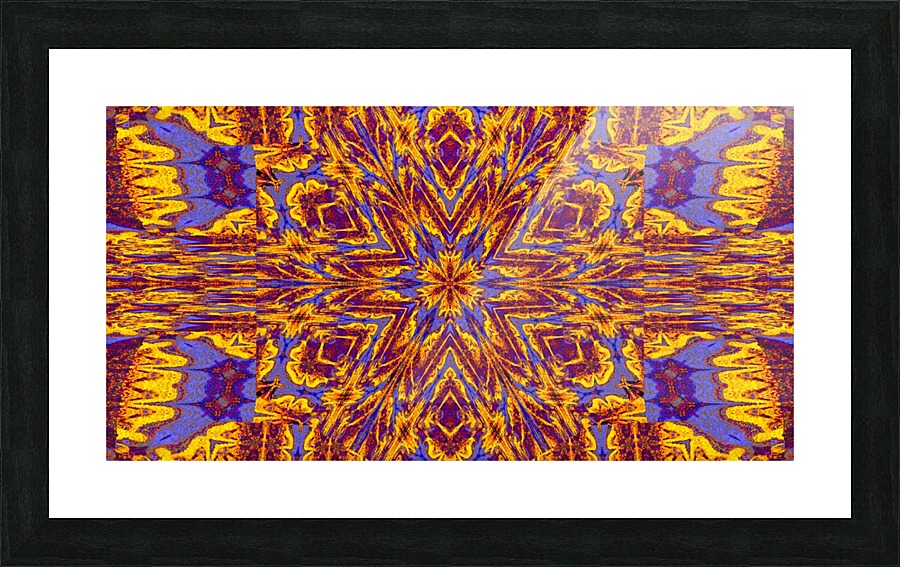 Painted Wildflowers 17 Picture Frame print