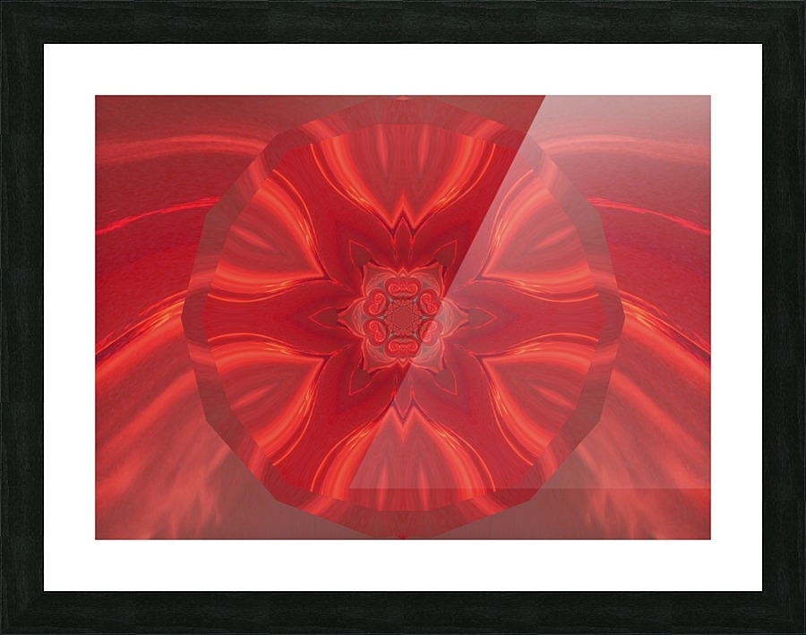 Phoenix Flower 2 Picture Frame print