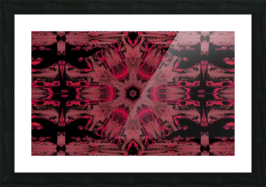 Red Blossom Picture Frame print