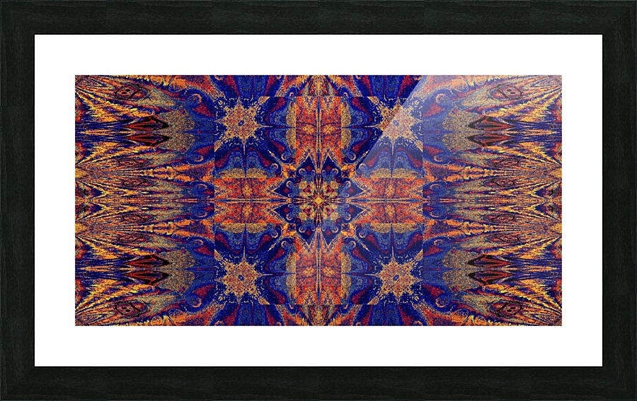 Stone Light Flower 6 Picture Frame print