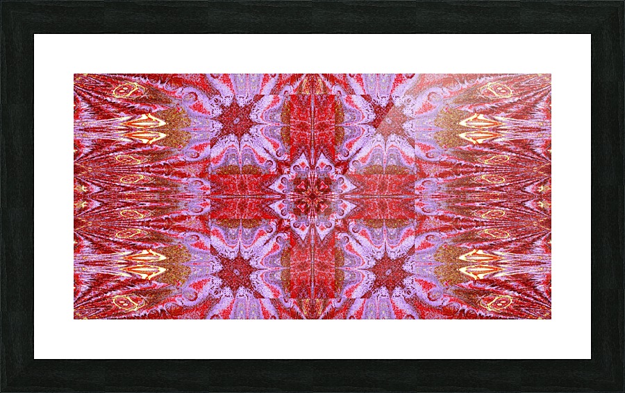 Stone Light Flower 7 Picture Frame print