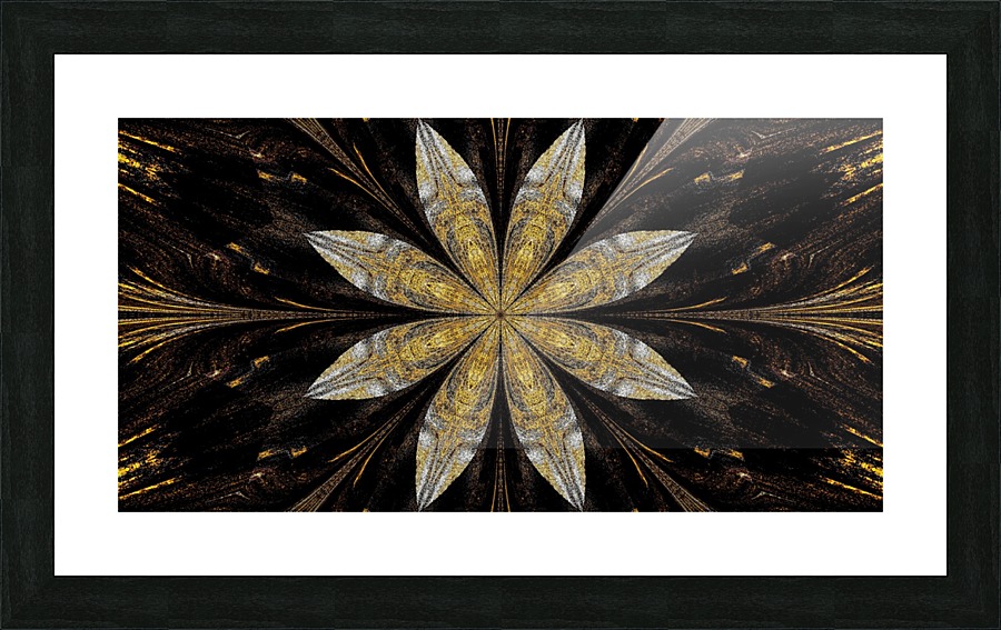 Winter Wildflower Picture Frame print