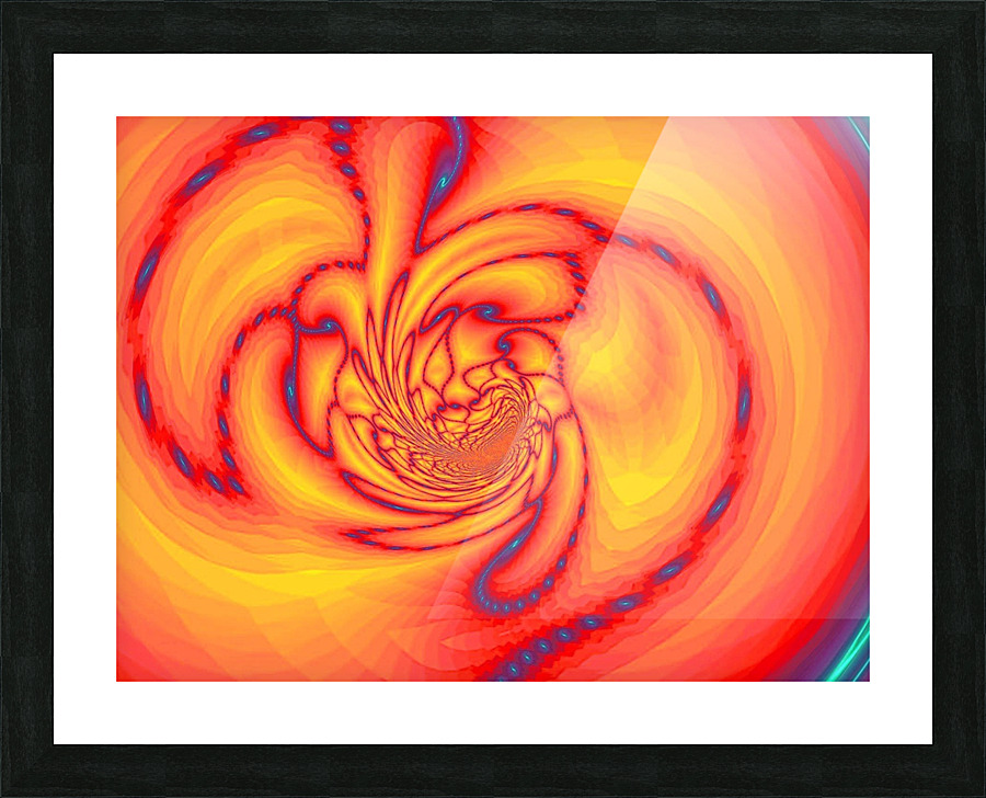 Synergy Gold Picture Frame print