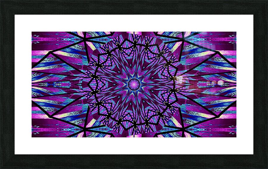 Universal Light Lotus Picture Frame print