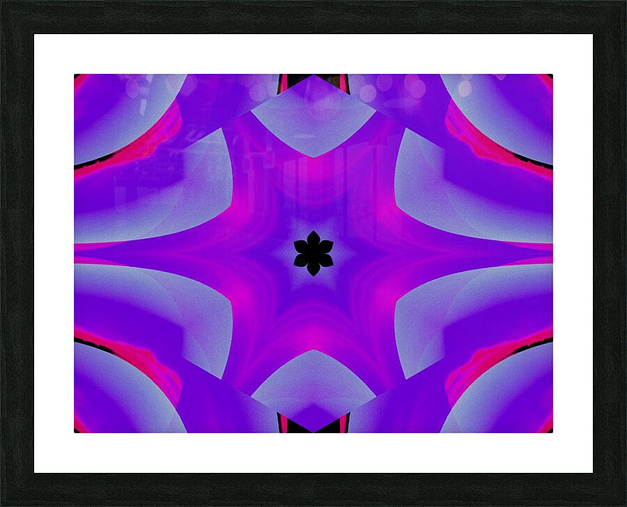 Purple Karma 2 Picture Frame print