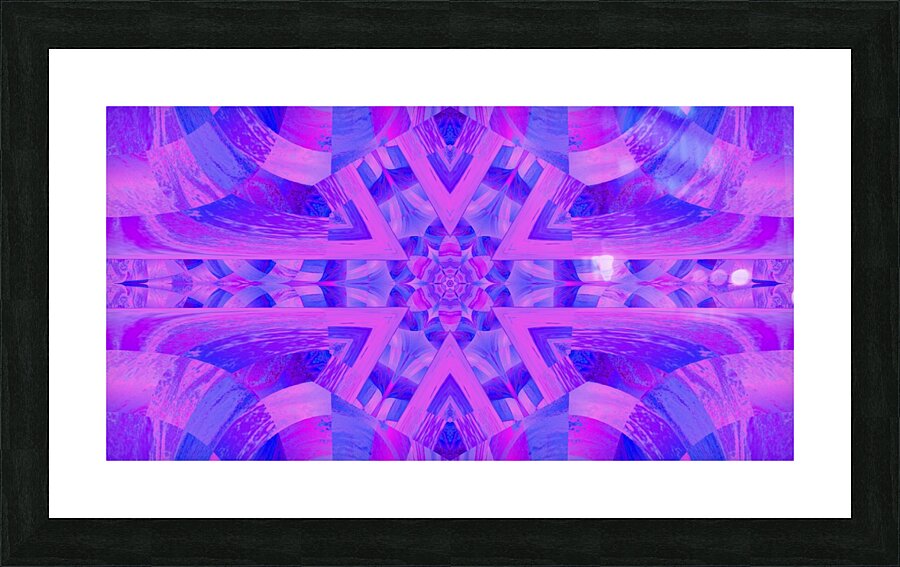 Lotus In Mist Picture Frame print